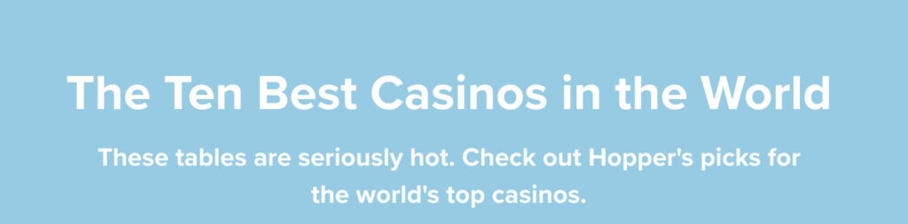 the best casino singapore