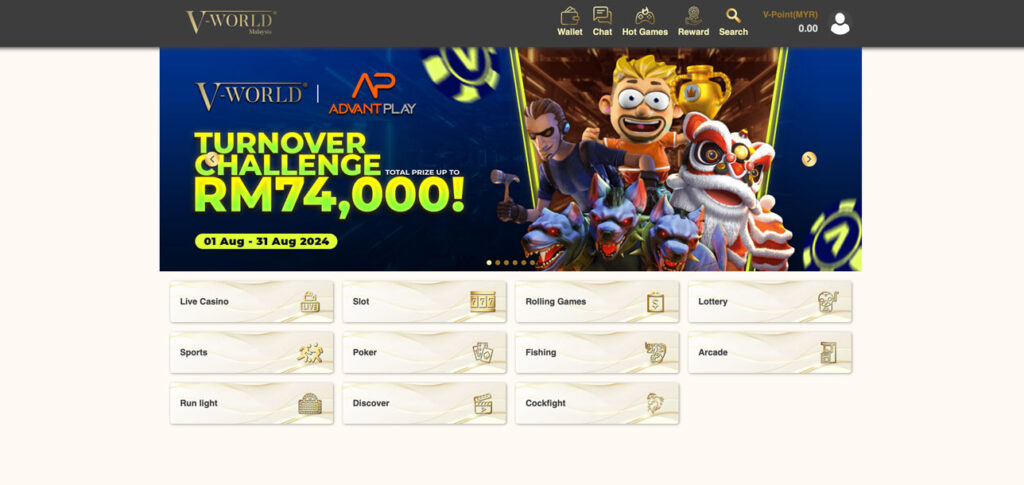 VWORLD Casino Malaysia